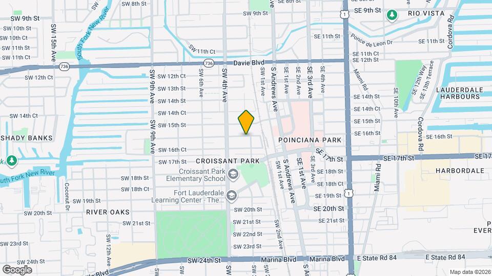 308 SW 16th St Map and Location Details