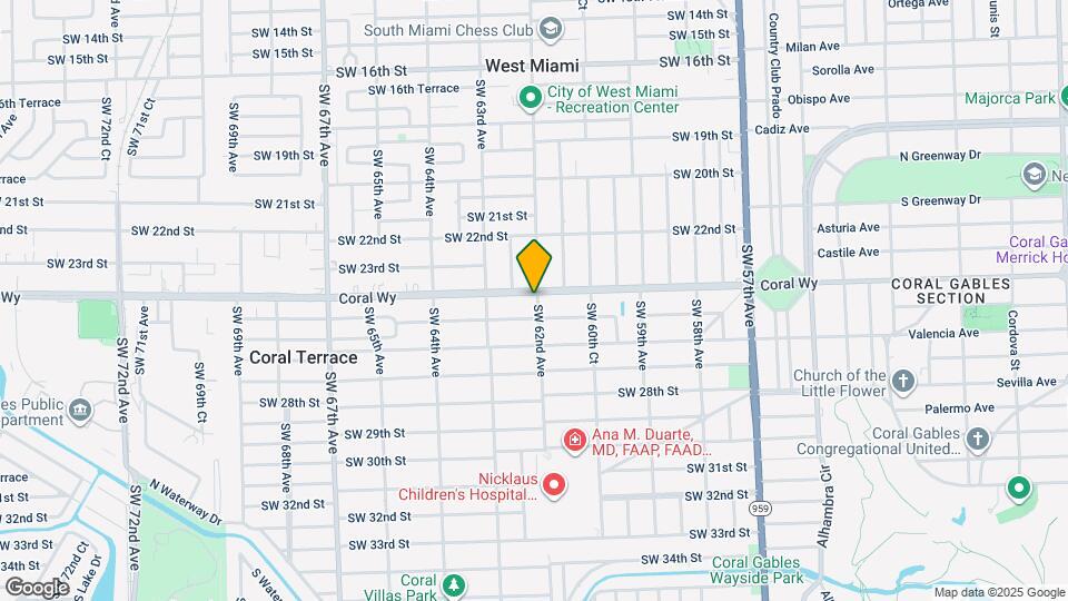 2400 SW 62nd Ave Map and Location Details