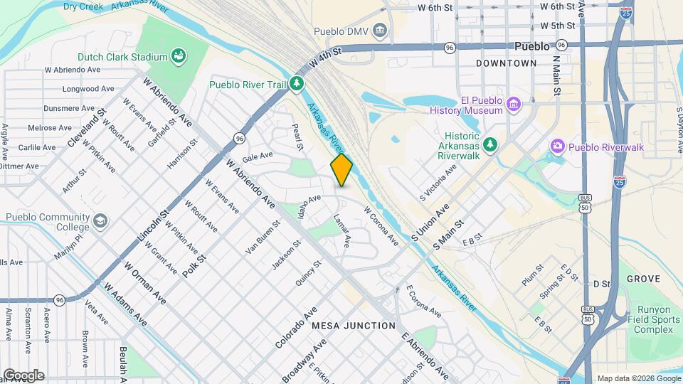 307 W Corona Ave Map and Location Details