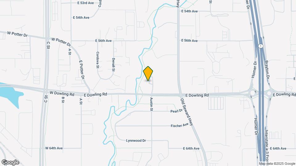 581 E Dowling Rd Map and Location Details