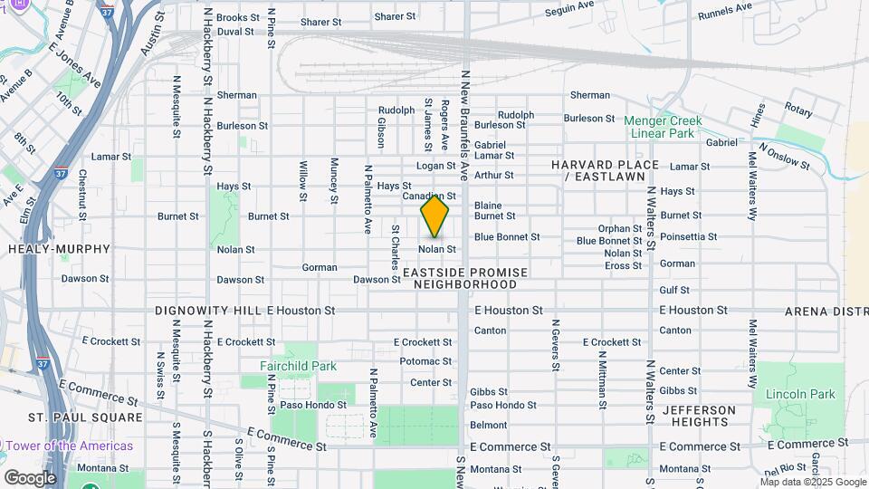1419 Nolan St Map and Location Details