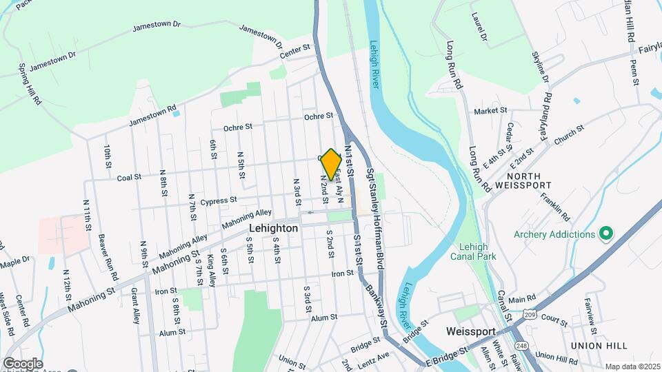 215-217-217 N 2nd St Map and Location Details