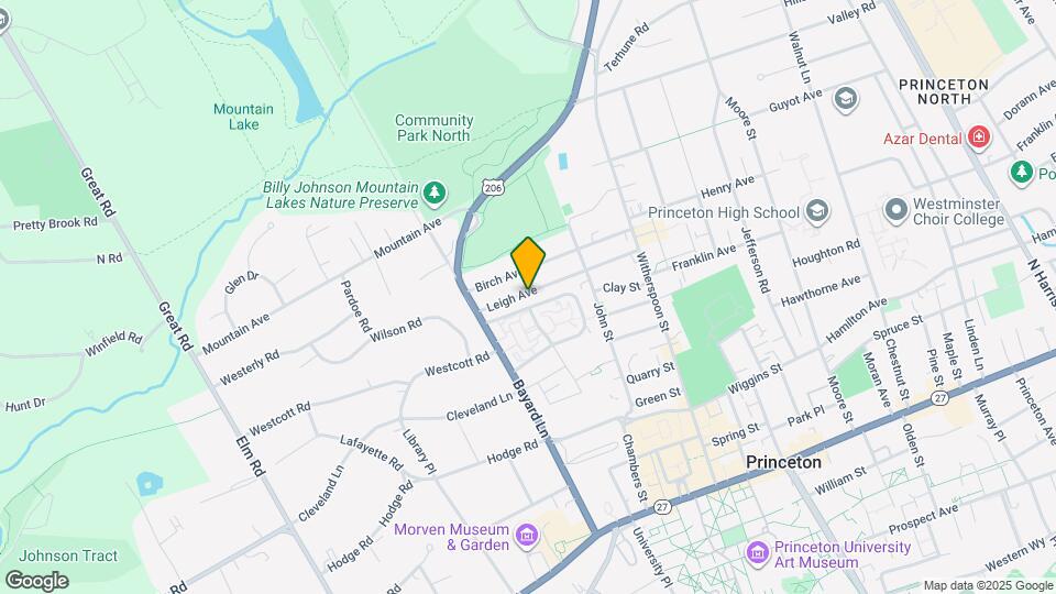 92 Leigh Ave Map and Location Details