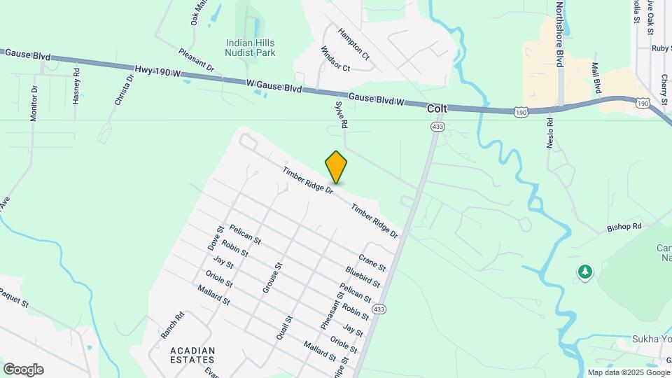 200 Timber Ridge Dr Map and Location Details