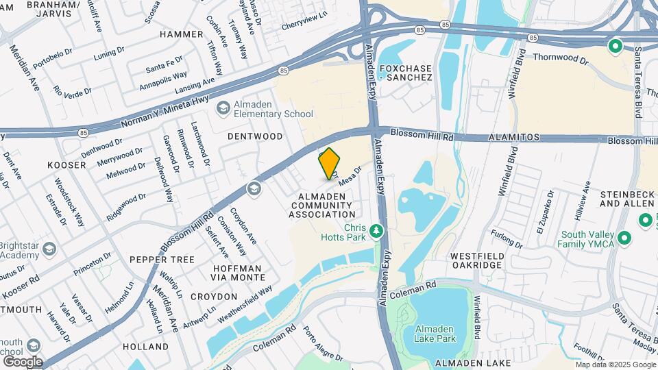 1175 Mesa Dr Mapa y Detalles de la Ubicación