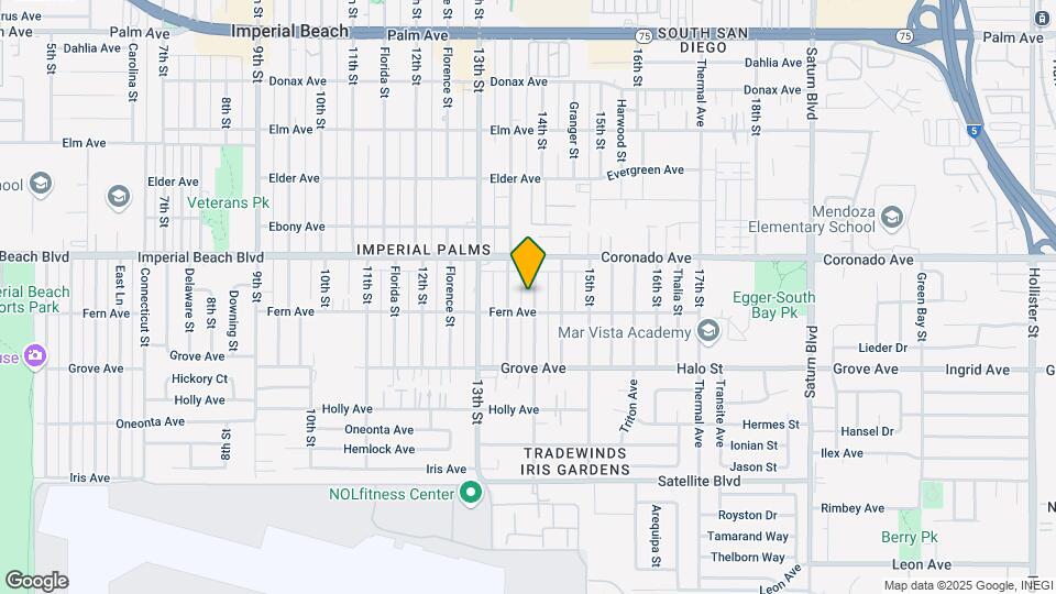 1168 14th St-Unit -1170 14th Street Mapa y Detalles de la Ubicación