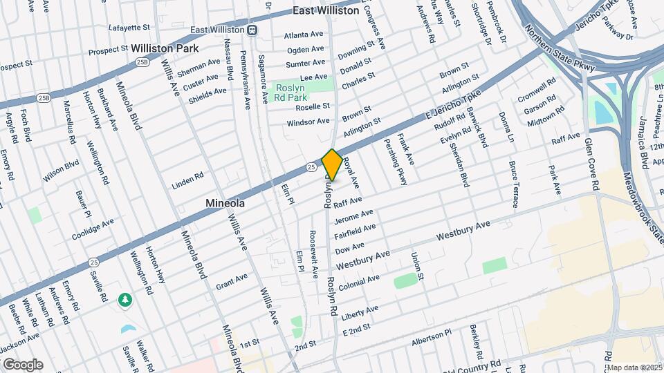 260 Roslyn Rd Map and Location Details