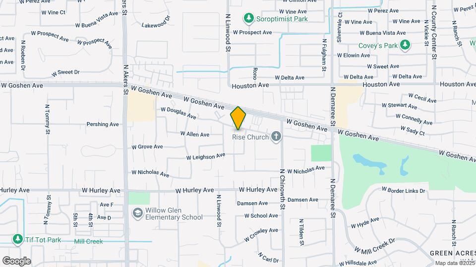 1112 N Bollinger St Map and Location Details