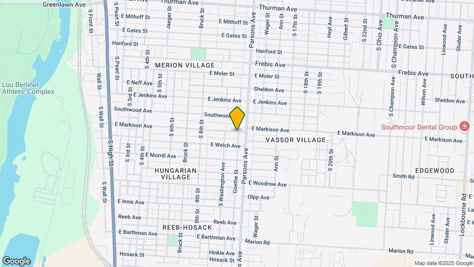 409 E Markison Ave Map and Location Details
