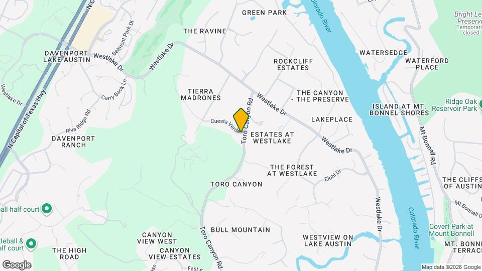 5101 Cuesta Verde Map and Location Details