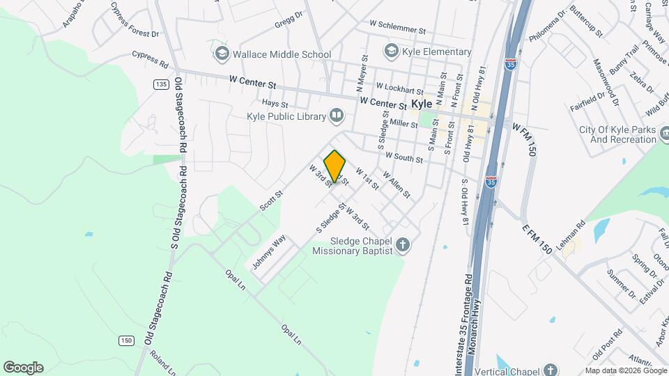 614 S Groos St Mapa y Detalles de la Ubicación