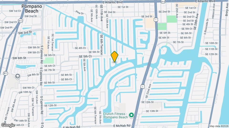 640 SE 8th Ave Map and Location Details