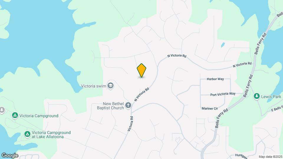 215 Allatoona Highland Dr Map and Location Details