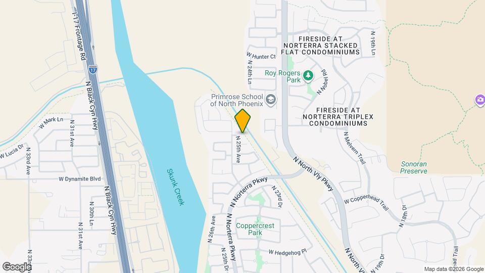 28511 N 25th Ave Map and Location Details