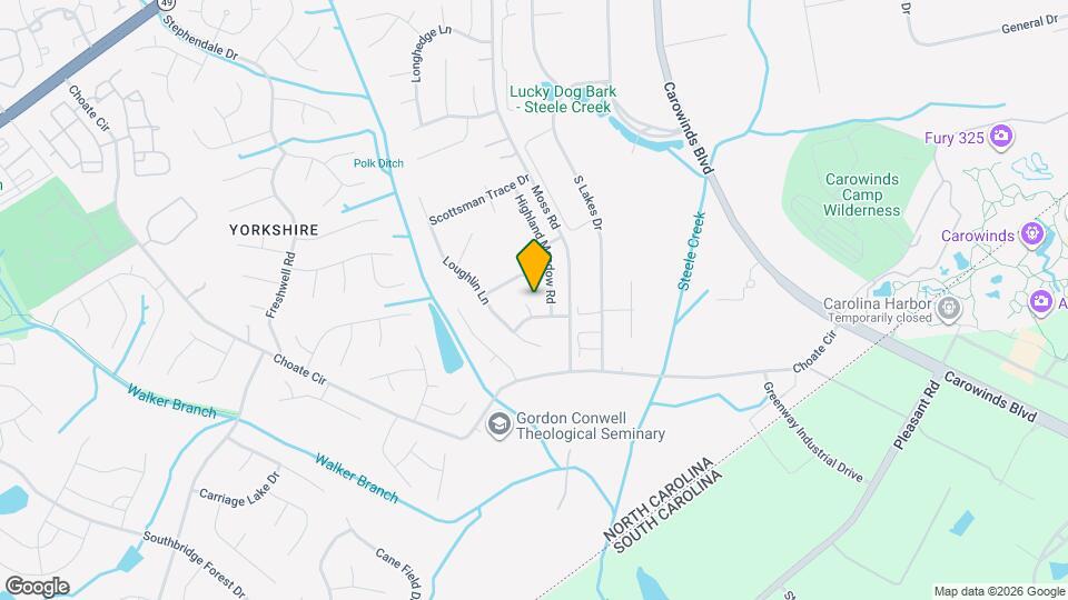 9911 Thistle Field Ln Map and Location Details