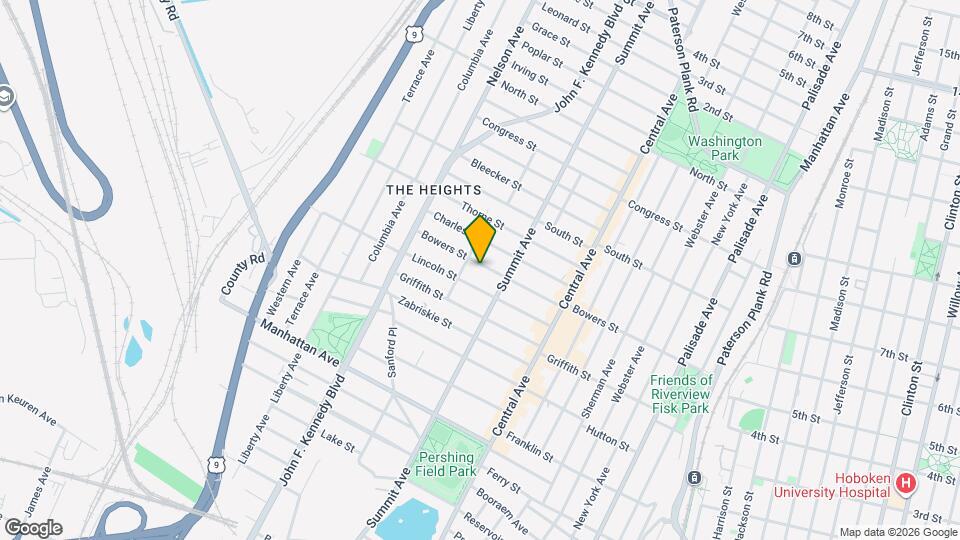 203 Bowers St Map and Location Details
