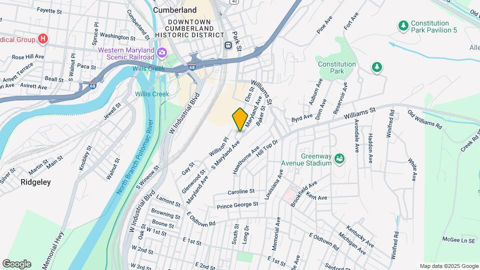 759 Maryland Ave Map and Location Details