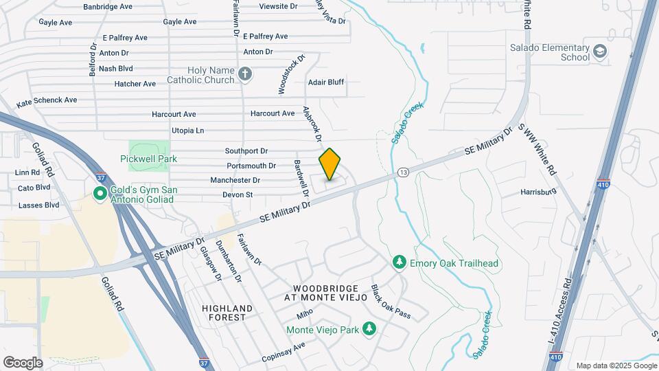 Sereno Park Apartments Map and Location Details
