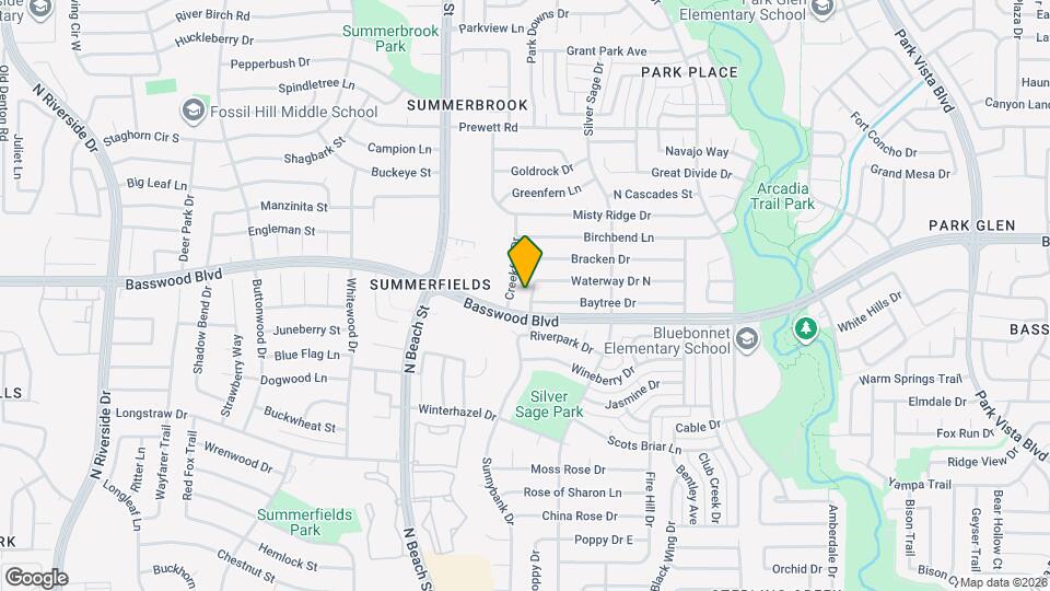 7413 Waterway Dr, Unit 1205 Map and Location Details