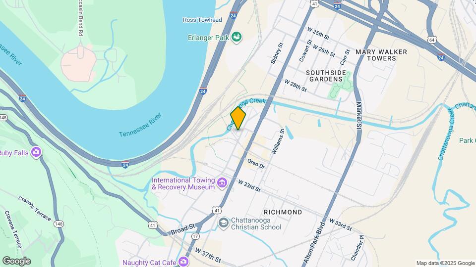 3125 St Elmo Ave Map and Location Details