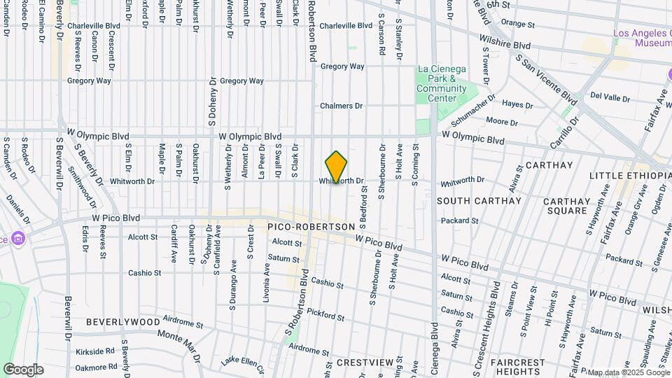1112 S Wooster St Map and Location Details