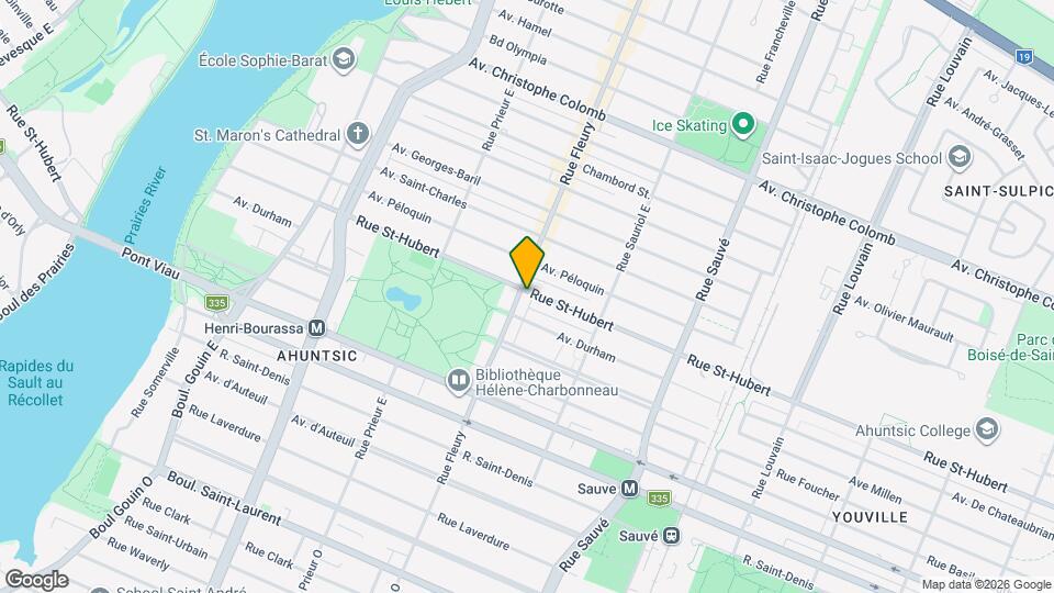 728 Fleury Rue E Map and Location Details