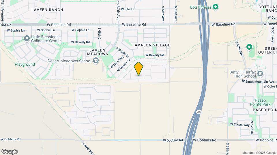 6524 W Magdalena Ln Map and Location Details
