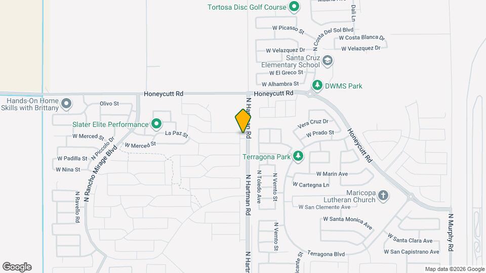 19295 N Avelino Dr Map and Location Details