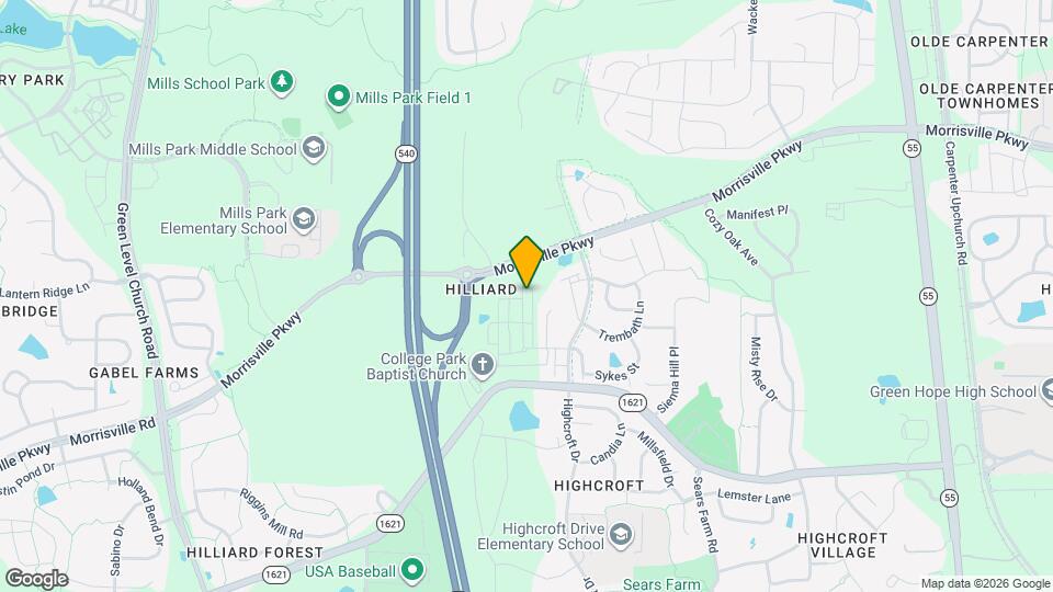 620 Hedrick Rdg Rd Map and Location Details