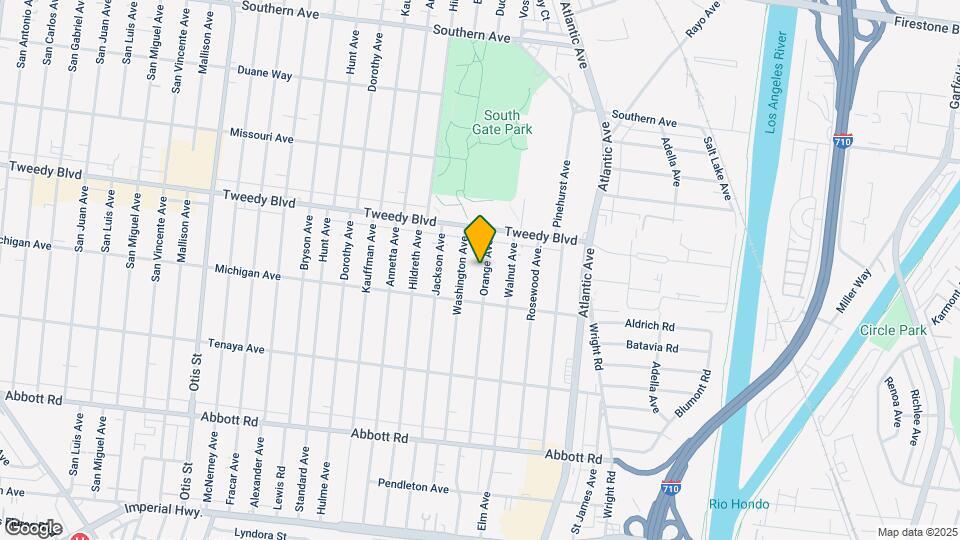 10025 Orange Ave Mapa y Detalles de la Ubicación