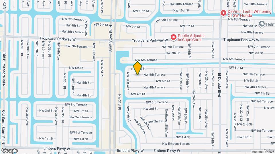 2836 NW 5th Terrace Map and Location Details