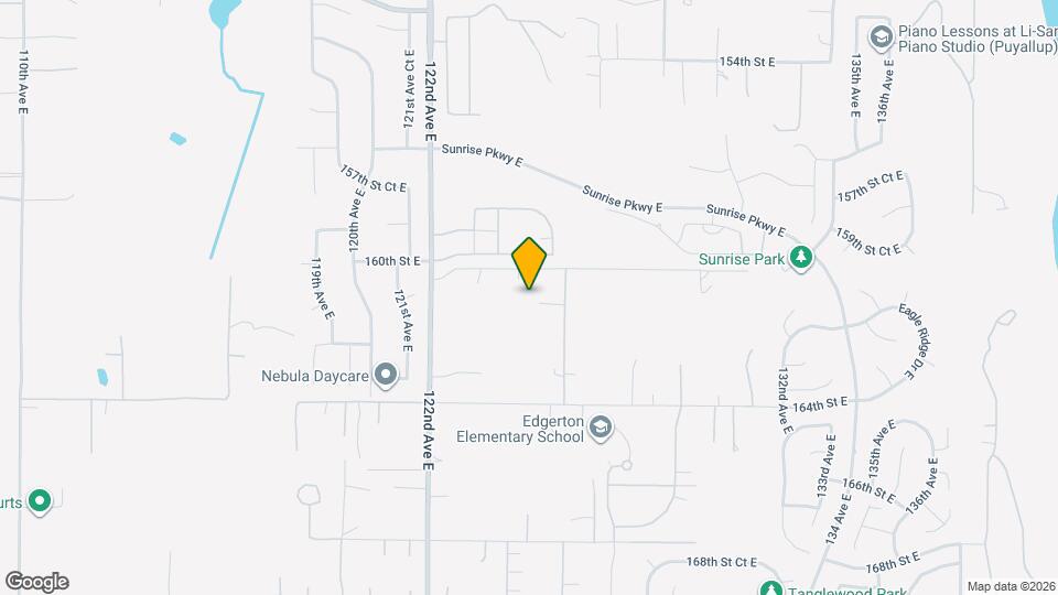 16111 124th Avenue Ct E, Unit 16111 124th Ave Ct E Map and Location Details