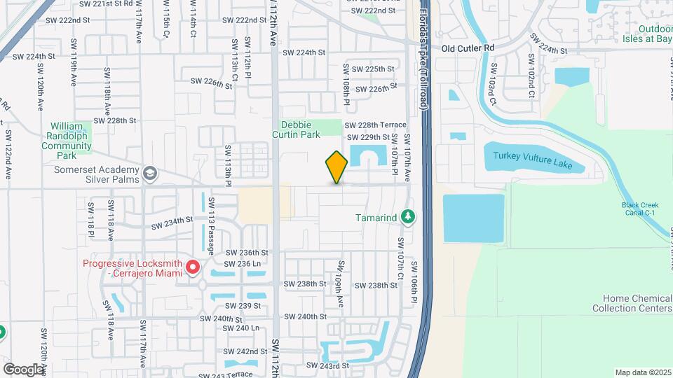 10917 SW 232nd Terrace Map and Location Details