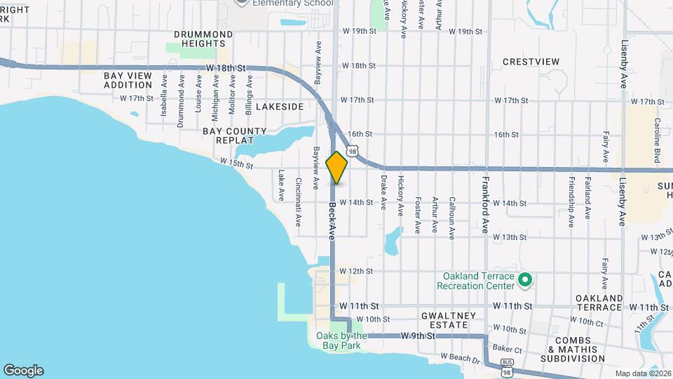 1420 Beck Ave Map and Location Details