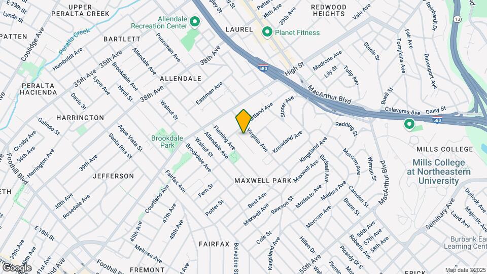 4426 Penniman Ave Mapa y Detalles de la Ubicación