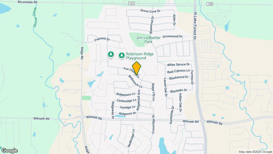 5517 Fox Chase Ln Map and Location Details