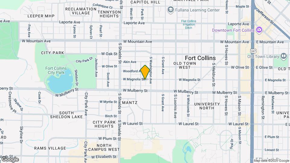 917.5 W Magnolia St Map and Location Details