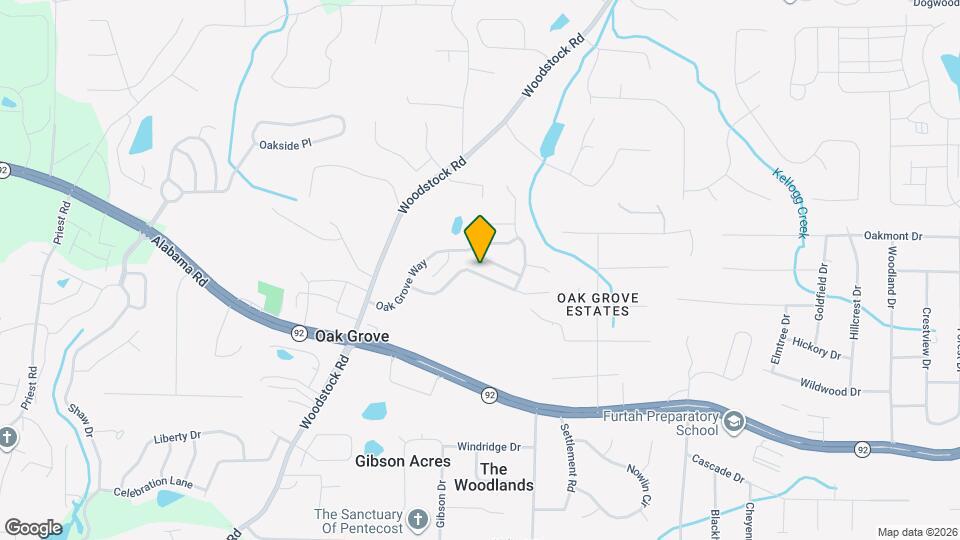 141 Oak Grove Pl Map and Location Details