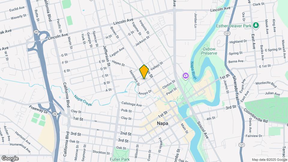 1112 Napa St, Unit 1112 Napa Street Mapa y Detalles de la Ubicación