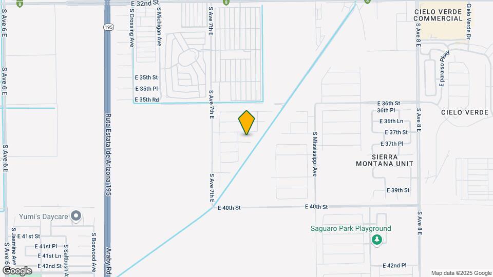 7118 E 37th Pl Mapa y Detalles de la Ubicación