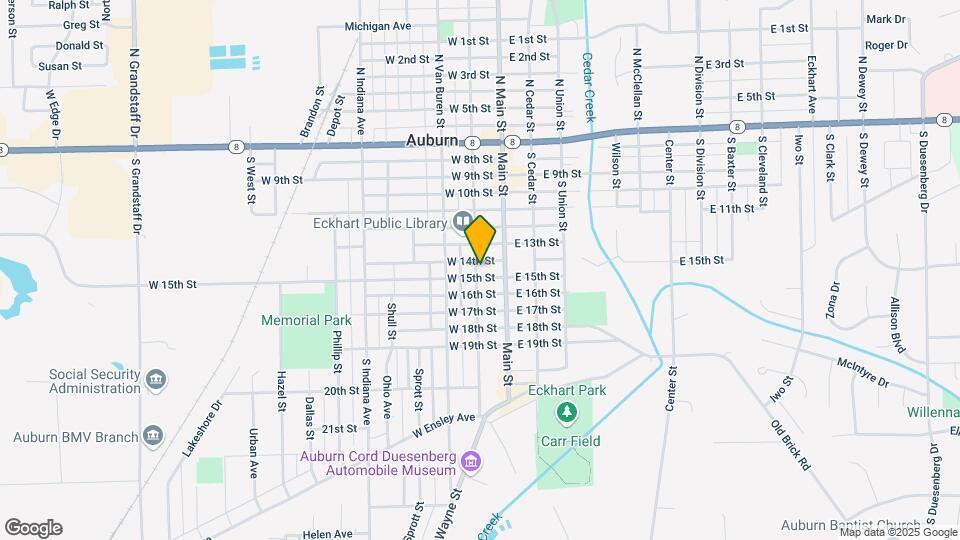 808 1/2 S Jackson St, Unit 808 Upper Map and Location Details