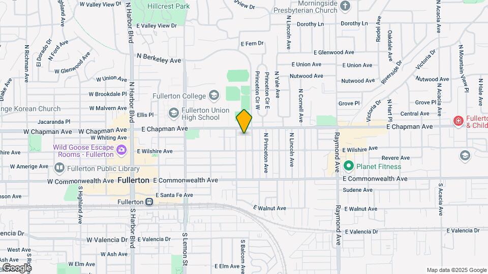 326-328 N Balcom Ave Map and Location Details