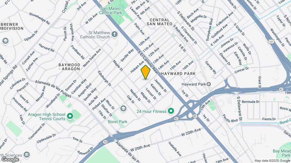 102 Barneson Ave Mapa y Detalles de la Ubicación