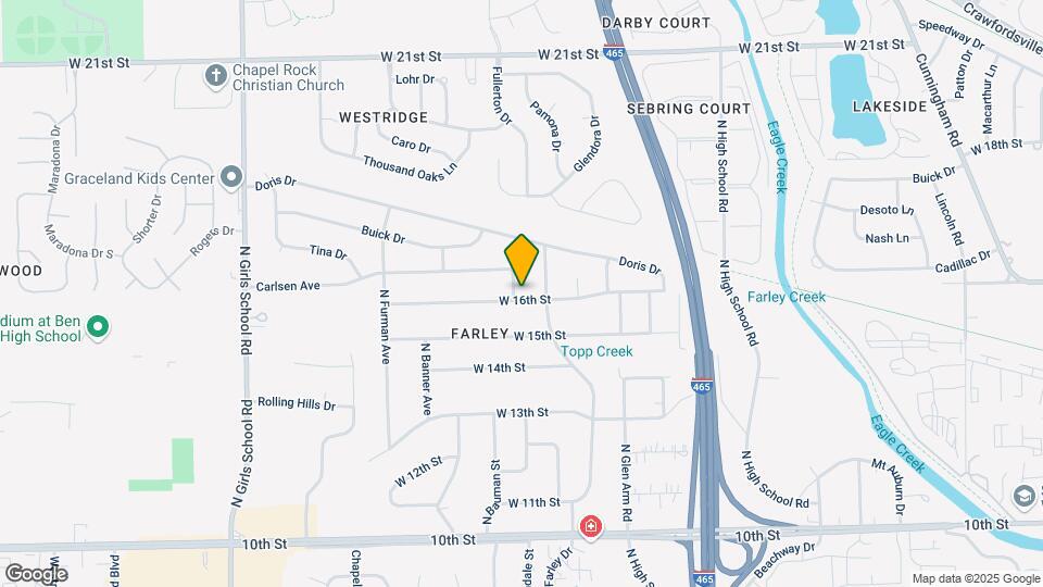 6710 W 16th St Map and Location Details