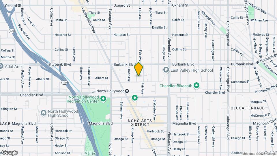 5500 NOHO Mapa y Detalles de la Ubicación