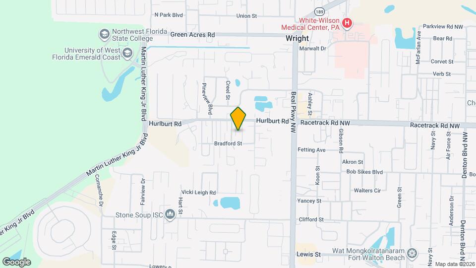 1810 Hurlburt Rd Mapa y Detalles de la Ubicación