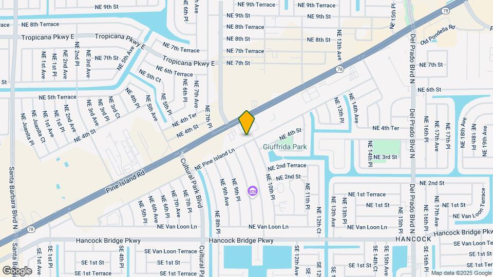 953 NE Pine Island Ln Map and Location Details