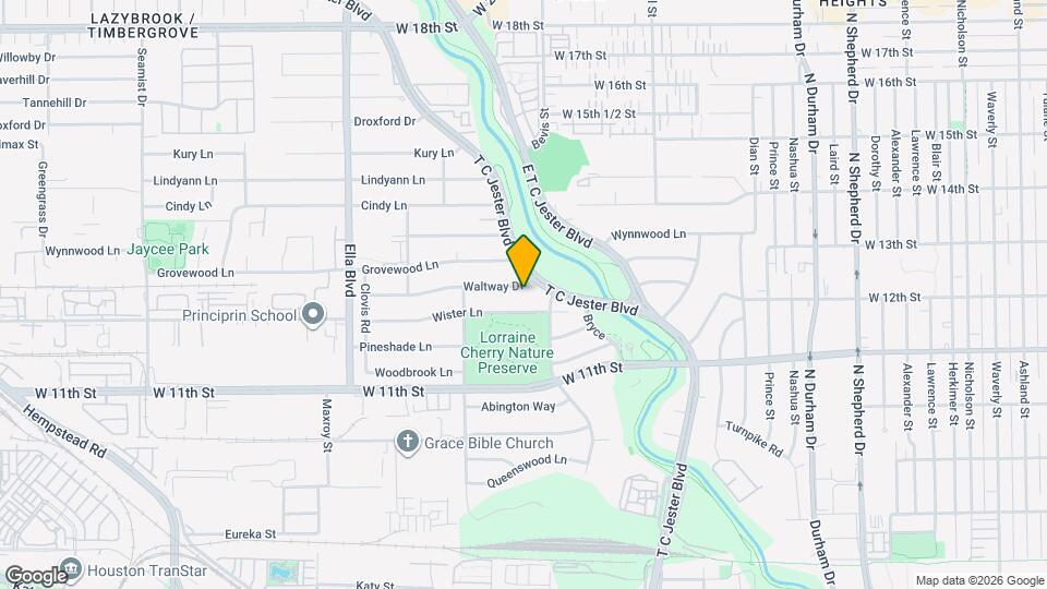 6111 Waltway Dr Map and Location Details