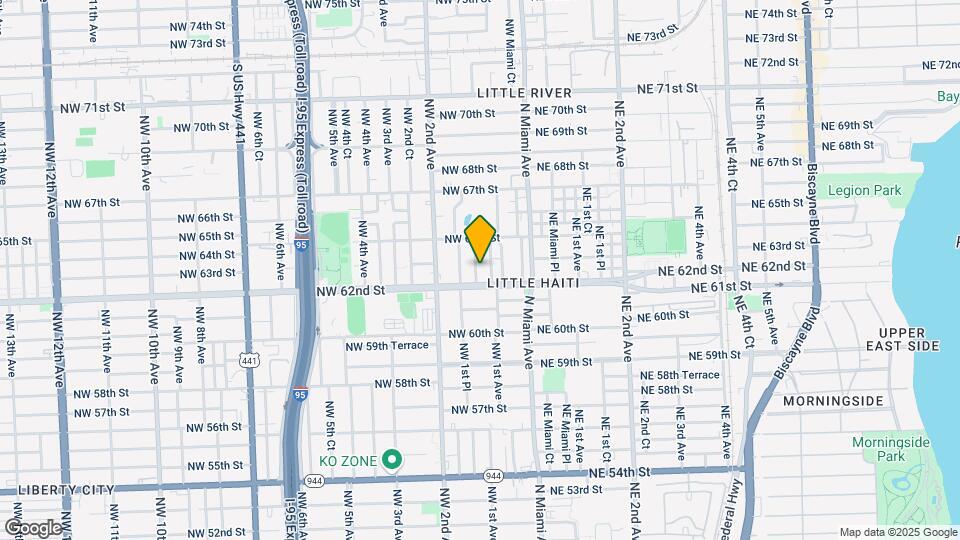 6231 NW 1st Ct Map and Location Details