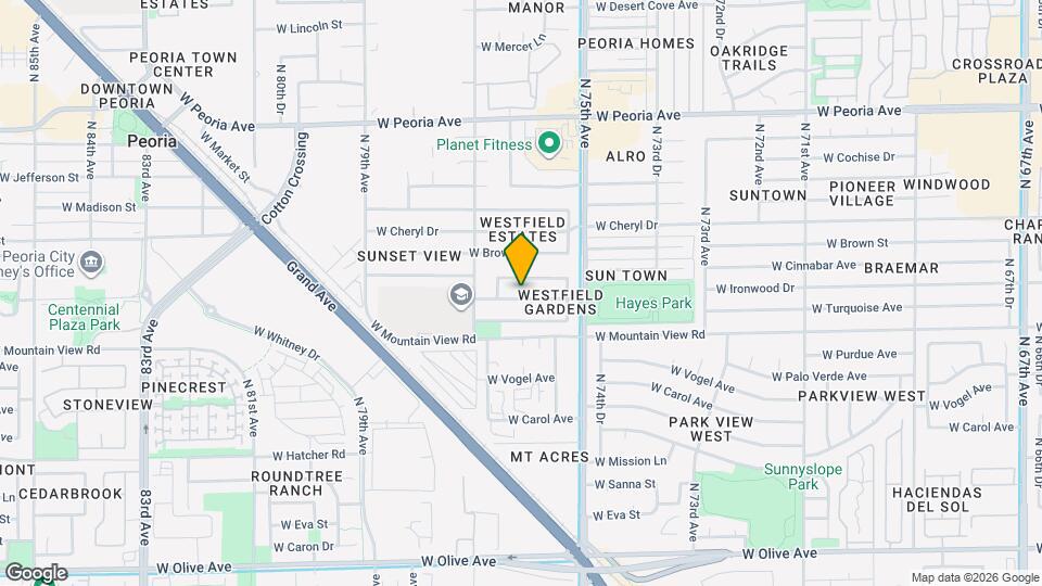 7610 W Ironwood Dr Map and Location Details